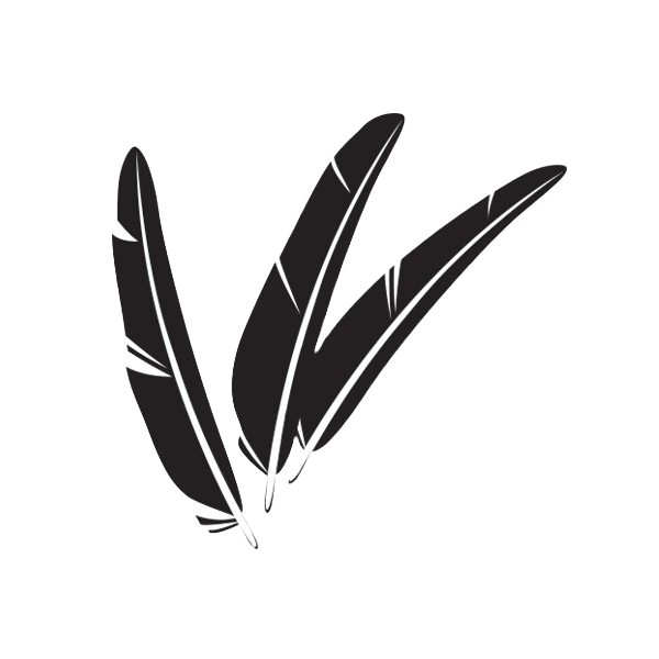 Three feathers
